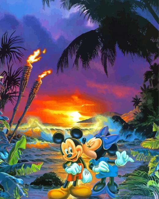 Mickey and minnie hawaii painting by numbers.jpeg