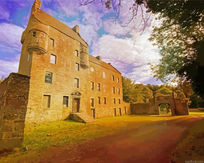Midhope castle painting by numbers.jpeg