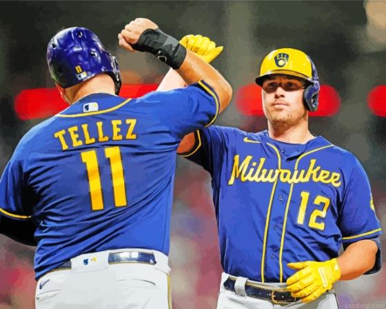 Milwaukee brewers baseball players painting by numbers.jpeg
