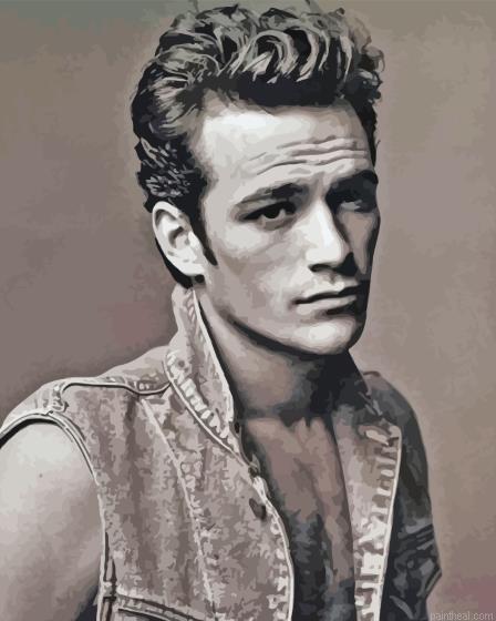 Monochrome luke perry painting by numbers.jpeg