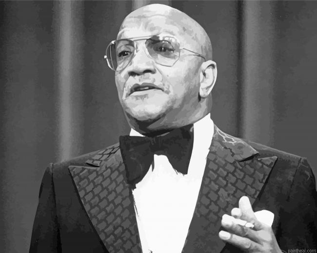 Monochrome redd foxx painting by numbers.jpeg