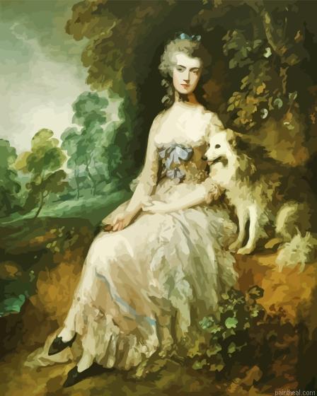 Mrs mary robinson thomas gainsborough painting by numbers.jpeg