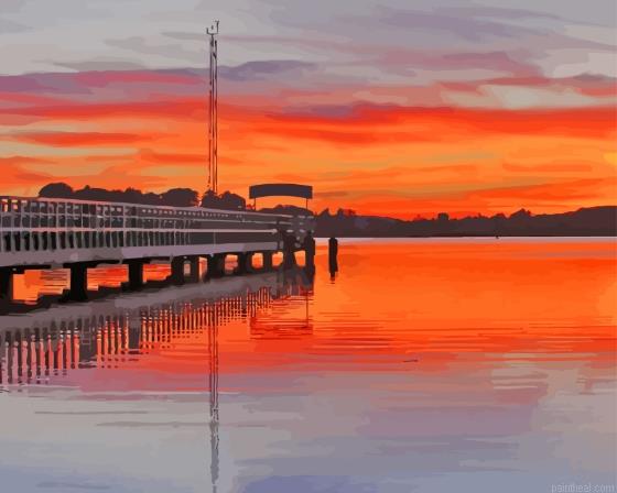 Muritz lake sunset painting by numbers.jpeg