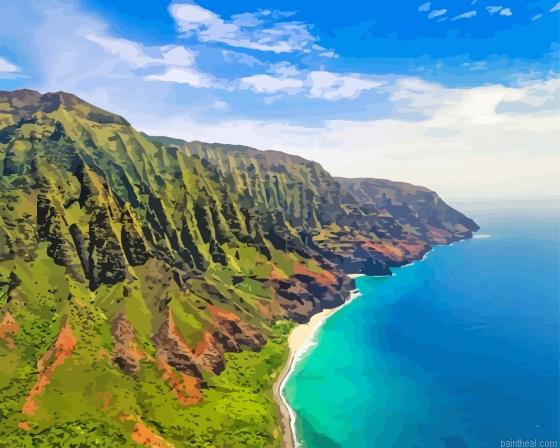Na pali coast hawaii painting by numbers.jpeg