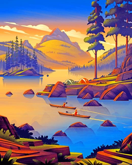 Nature landscape illustration painting by numbers.jpeg