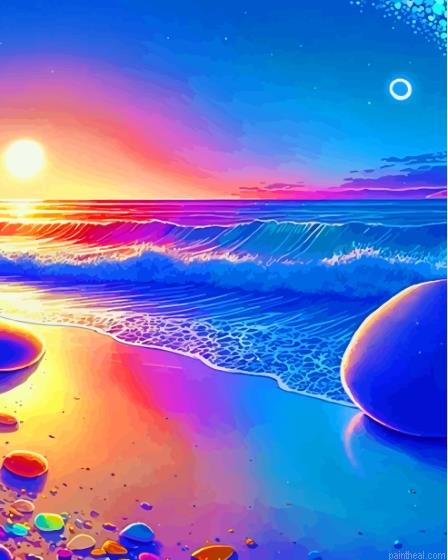 Neon tropical stones painting by numbers.jpeg