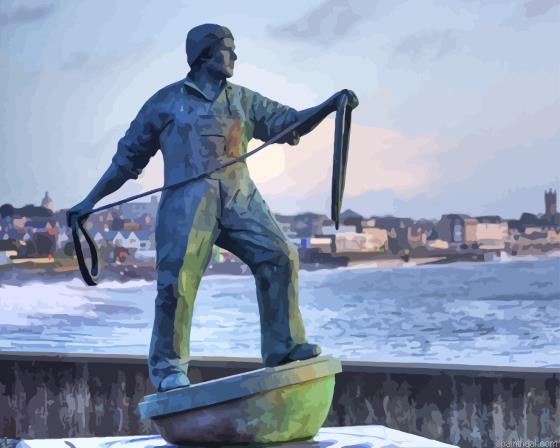 Newlyn fisherman statue painting by numbers.jpeg