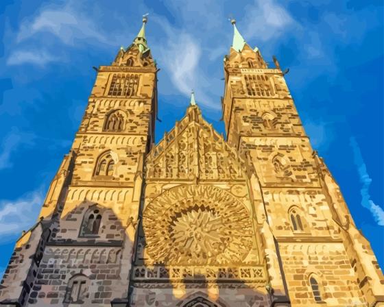 Nuremberg germany chiesa di san lorenzo painting by numbers.jpeg