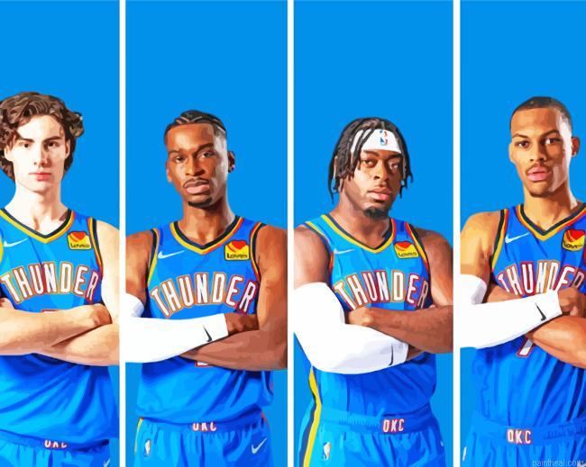 Okc thunder players painting by numbers.jpeg
