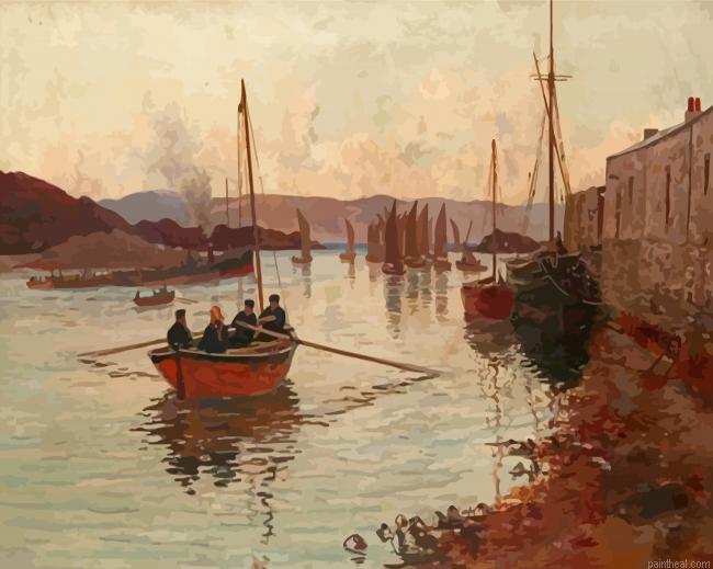 Old tarbert harbour art painting by numbers.jpeg