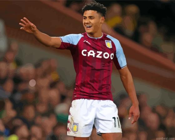 Ollie watkins football player painting by numbers.jpeg