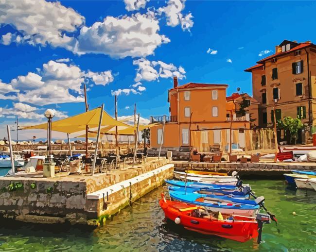 Opatija croatia harbour painting by numbers.jpeg