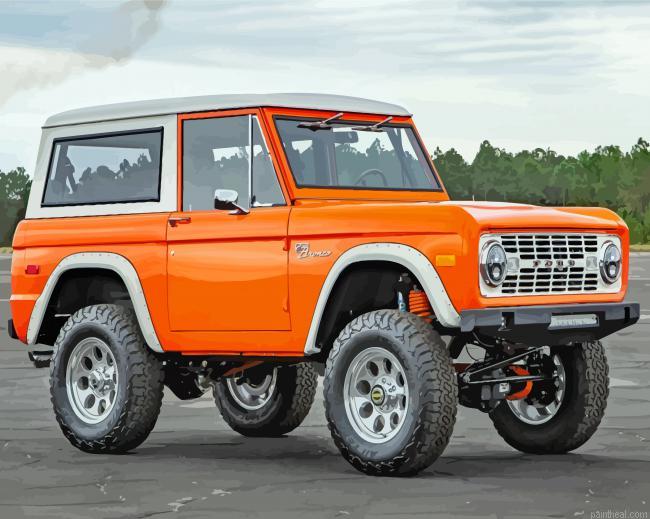 Orange ford bronco painting by numbers.jpeg