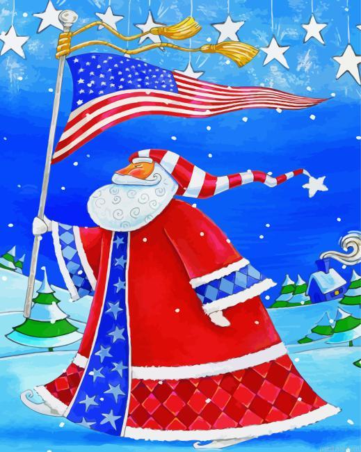 Patriotic santa christmas painting by numbers.jpeg