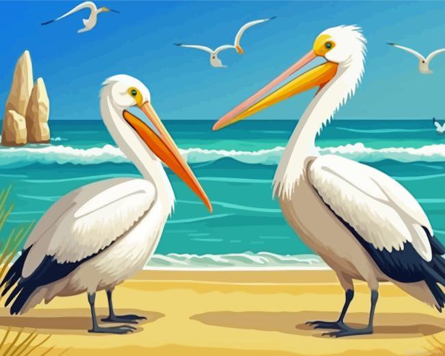 Pelicans at beach painting by numbers.jpeg