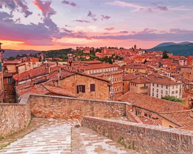 Perugia city painting by numbers.jpeg