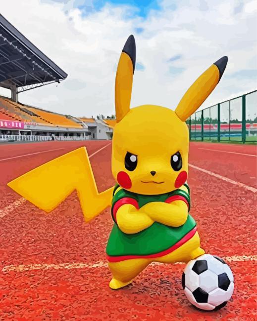 Pikachu playing painting by numbers.jpeg