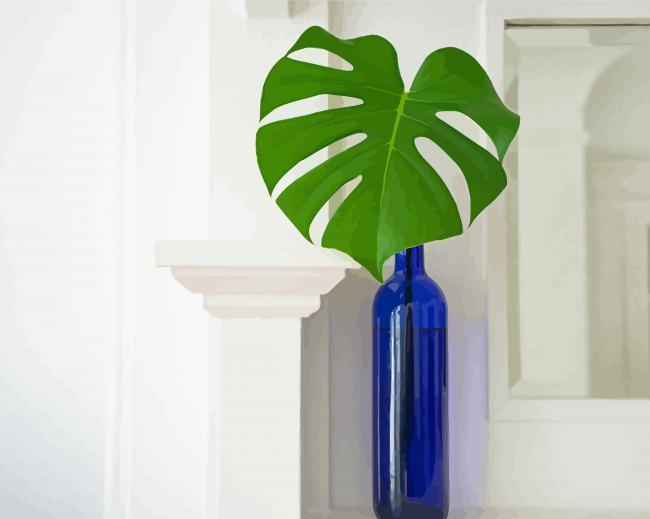 Plant in blue vase painting by numbers.jpeg