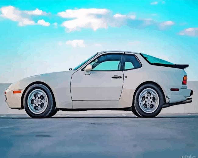 Porsche 944 turbo car painting by numbers.jpeg