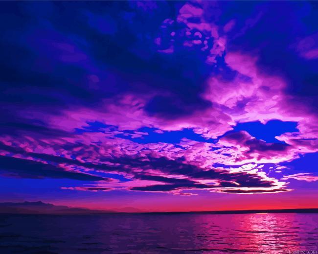 Purple scene sky painting by numbers.jpeg