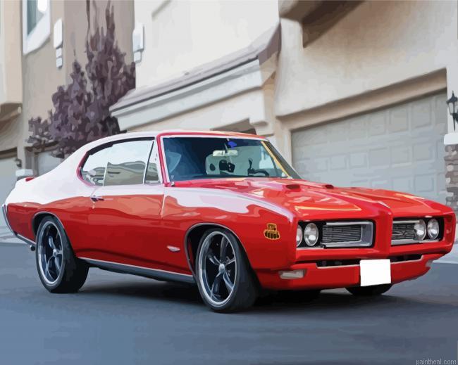 Red 1968 gto painting by numbers.jpeg