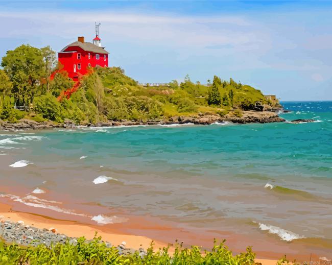 Red cabin marquette painting by numbers.jpeg