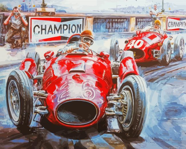 Red old race cars painting by numbers.jpeg