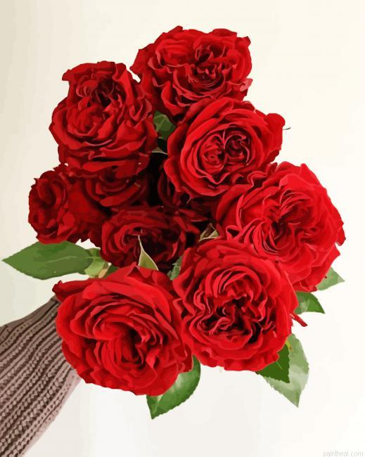 Red peonies bouquet painting by numbers.jpeg