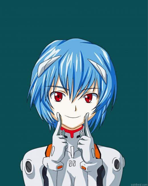 Rei ayanami painting by numbers.jpeg