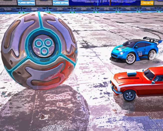 Rocket car ball painting by numbers.jpeg
