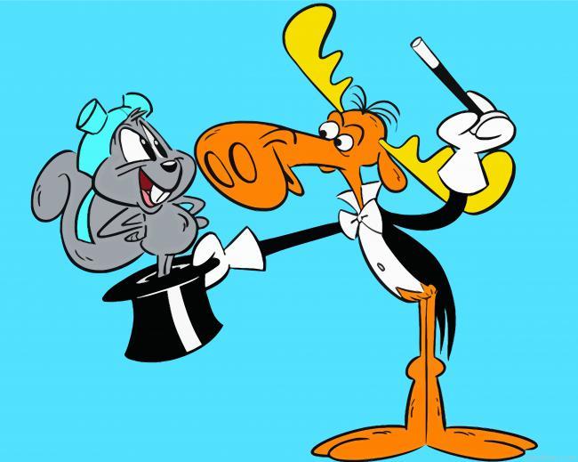 Rocky and bullwinkle cartoon art painting by numbers.jpeg