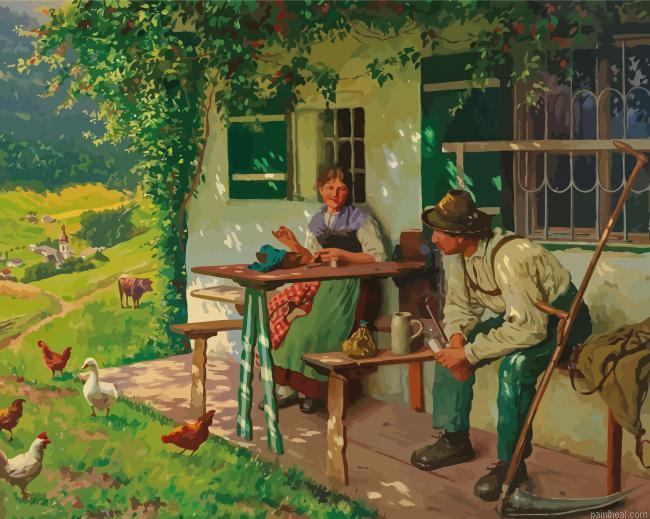 Romantic couple in farm painting by numbers.jpeg