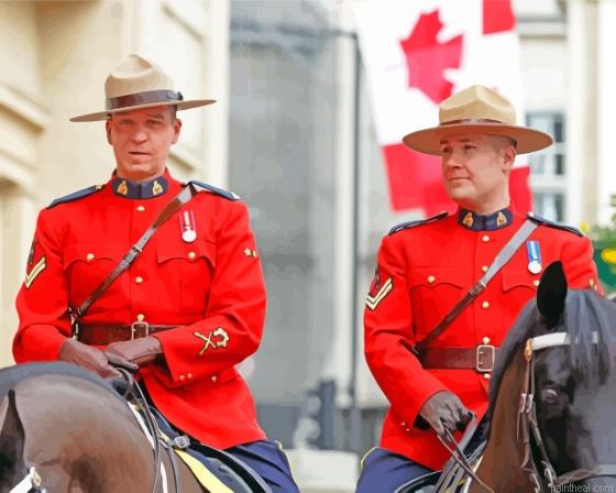 Royal canadian mounted police painting by numbers.jpeg