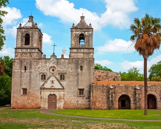 San antonio old spanish mission painting by numbers.jpeg