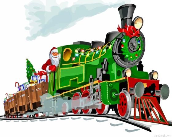 Santa claus train painting by numbers.jpeg