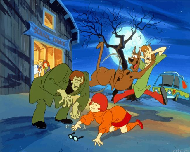 Scooby doo and the ghoul school painting by numbers.jpeg