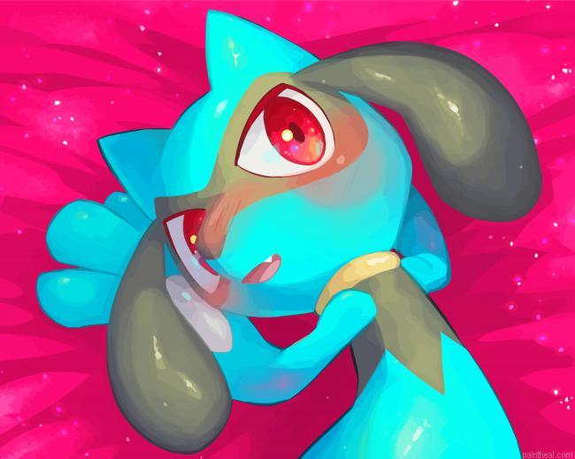 Shy riolu painting by numbers.jpeg