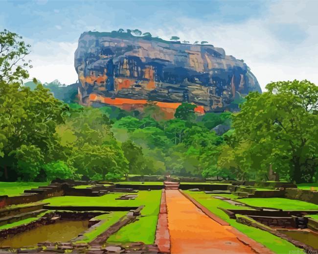 Sigiriya rock sri laka painting by numbers.jpeg