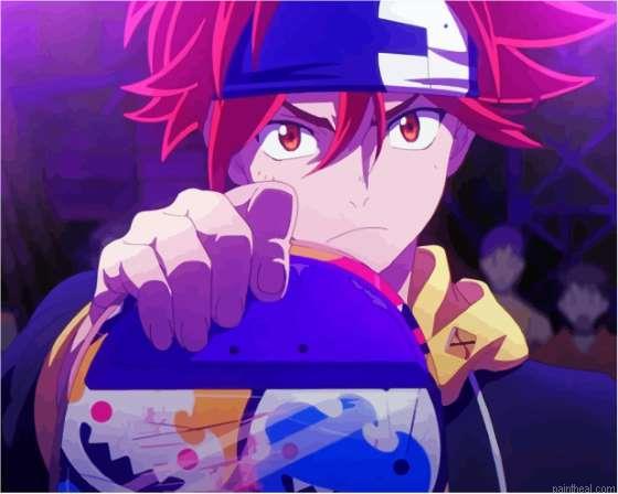 Sk8 to infinity anime boy painting by numbers.jpeg