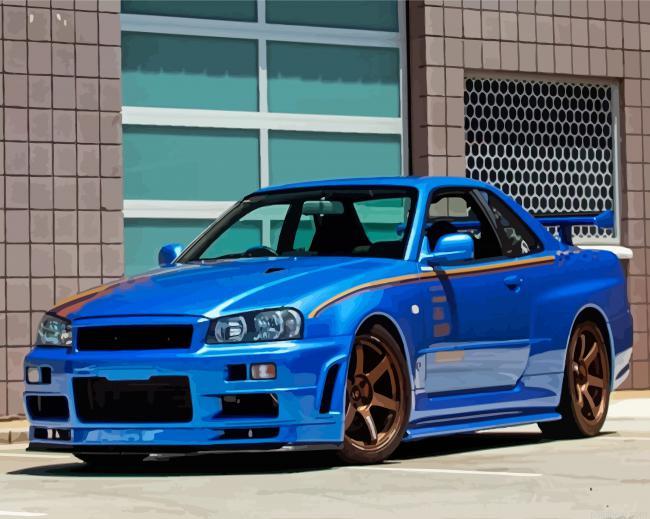 Skyline gtr art painting by numbers.jpeg