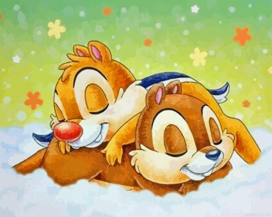 Sleepy chip n dale painting by numbers.jpeg