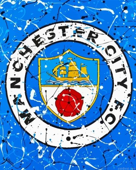 Splatter manchester city fc logo painting by numbers.jpeg