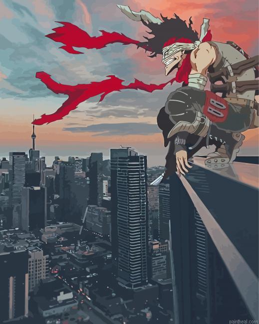 Stain mha boku no hero academia painting by numbers.jpeg