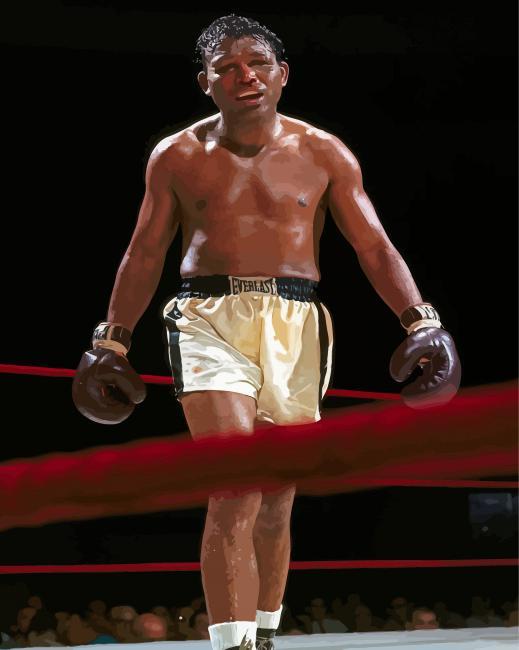 Sugar ray robinson american boxer painting by numbers.jpeg