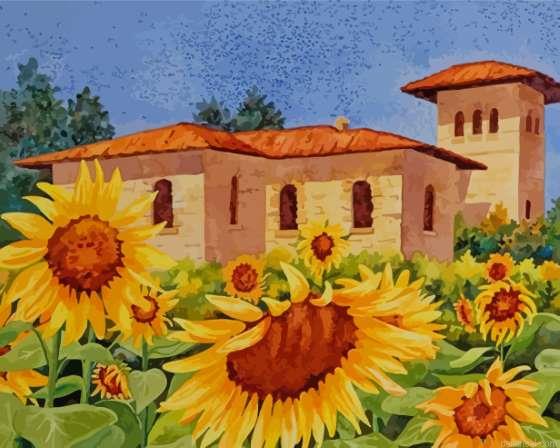Sunflowers tuscany painting by numbers.jpeg