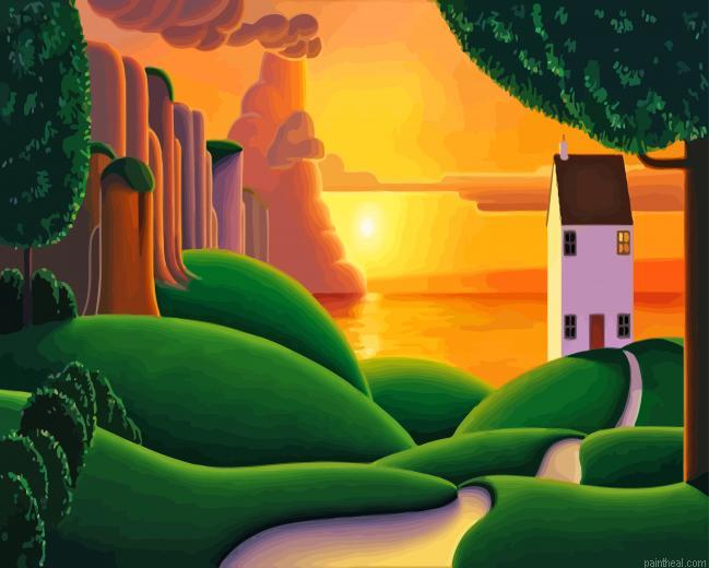 Sunset time painting by numbers.jpeg