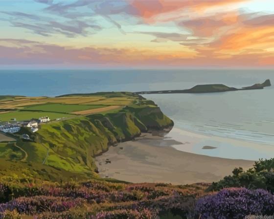 Sunset worms head painting by numbers.jpeg
