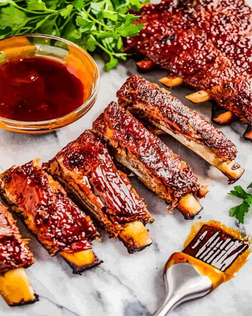 Tasty ribs food painting by numbers.jpeg