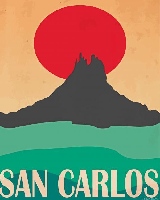 Tetakawi san carlos poster painting by numbers.jpeg