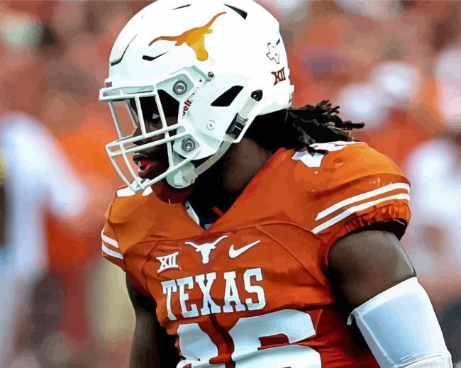 Texas longhorns american footballer painting by numbers.jpeg